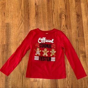 Long Sleeve Holiday T-Shirt size 7/8